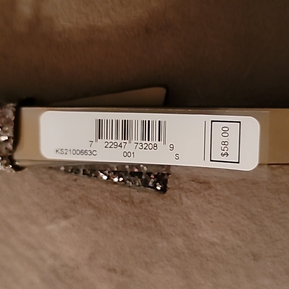 NWT Kate Spade glitter Bow belt. Size S - Picture 7 of 7